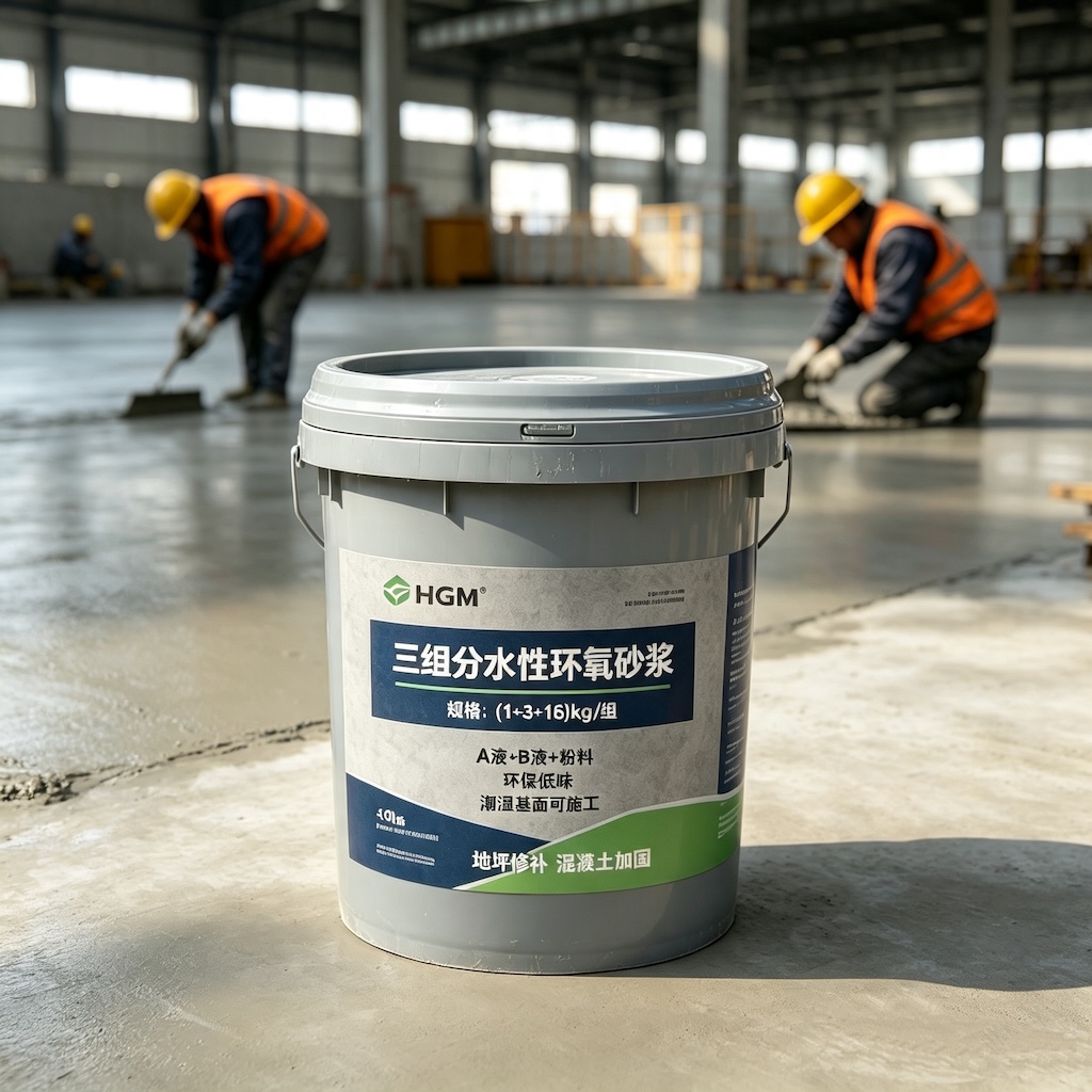 城子河三组份水性环氧砂浆